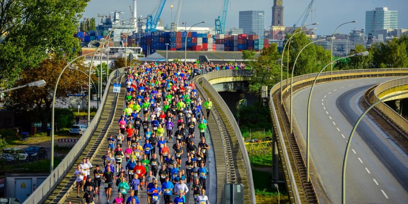 Generali Köhlbrandbrückenlauf in Hamburg